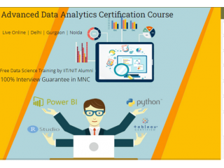 Data Analytics Course in Delhi, 110028 by Big 4,, Best Online Data Analyst Training in Delhi by Google and IBM, [ 100% Job with MNC]